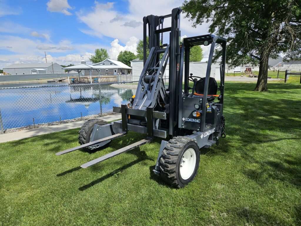 Loadmac 255 Ultra truck mounted forklift for sale.