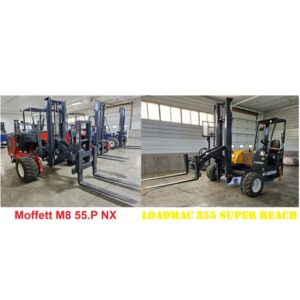 Loadmac 855 Super Reach vs Moffett M8 55.3P NX