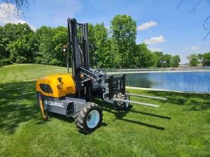 loadmac 855 new truck mounted froiklifts