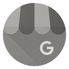 Google My Business logo symbolizing online presence for Loadmac Truck Mounted Forklifts.