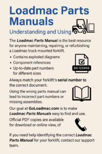 Loadmac parts manuals how to find a Loadmac parts manual